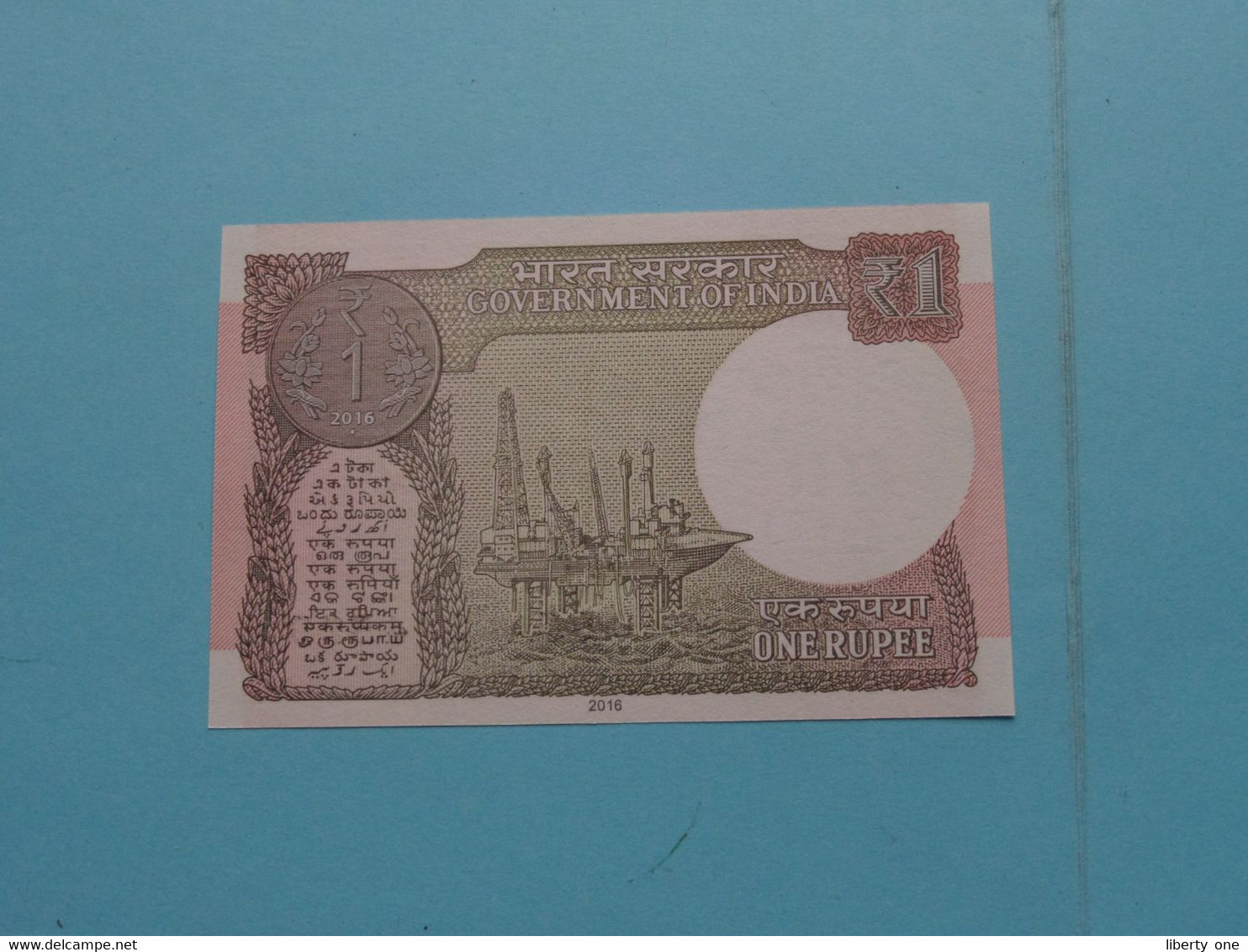 1 ( One ) RUPEE - 2016 ( Reserve Bank Of India ) UNC ! - India