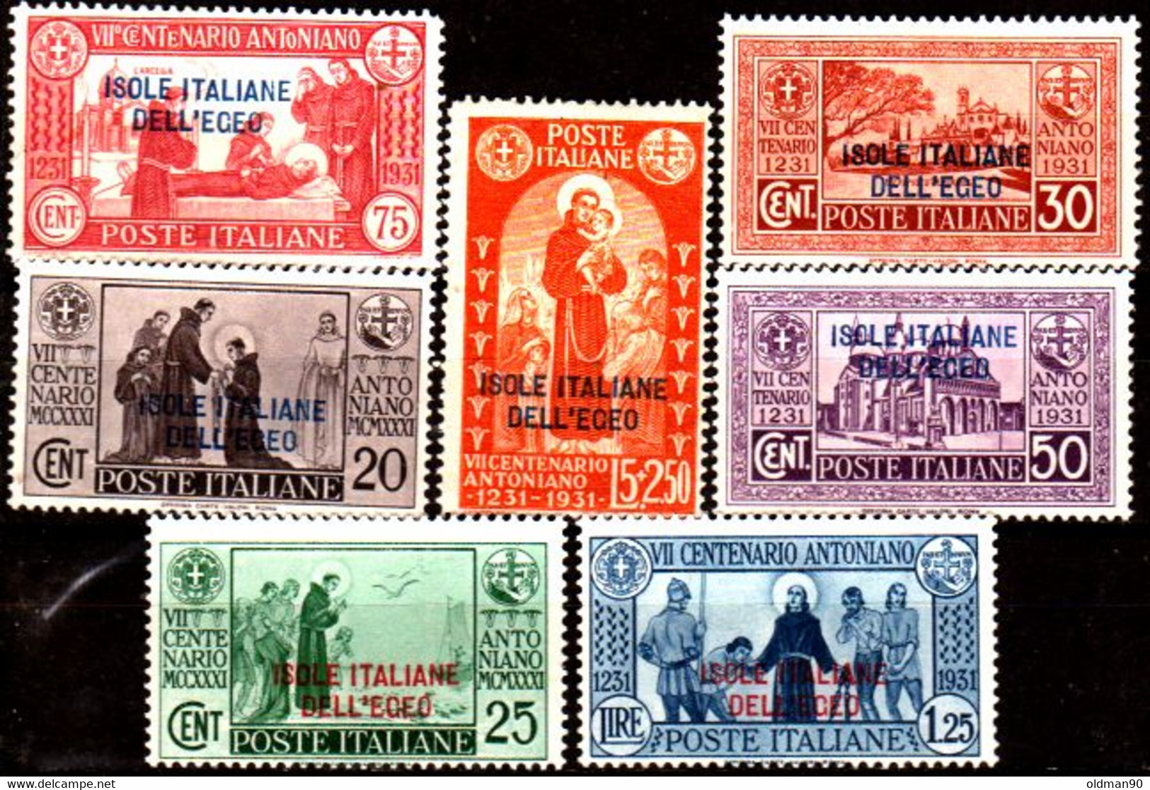 Egeo-OS-229- Original Issued In 1931 (+) LH - Quality In Your Opinion. - Castelrosso