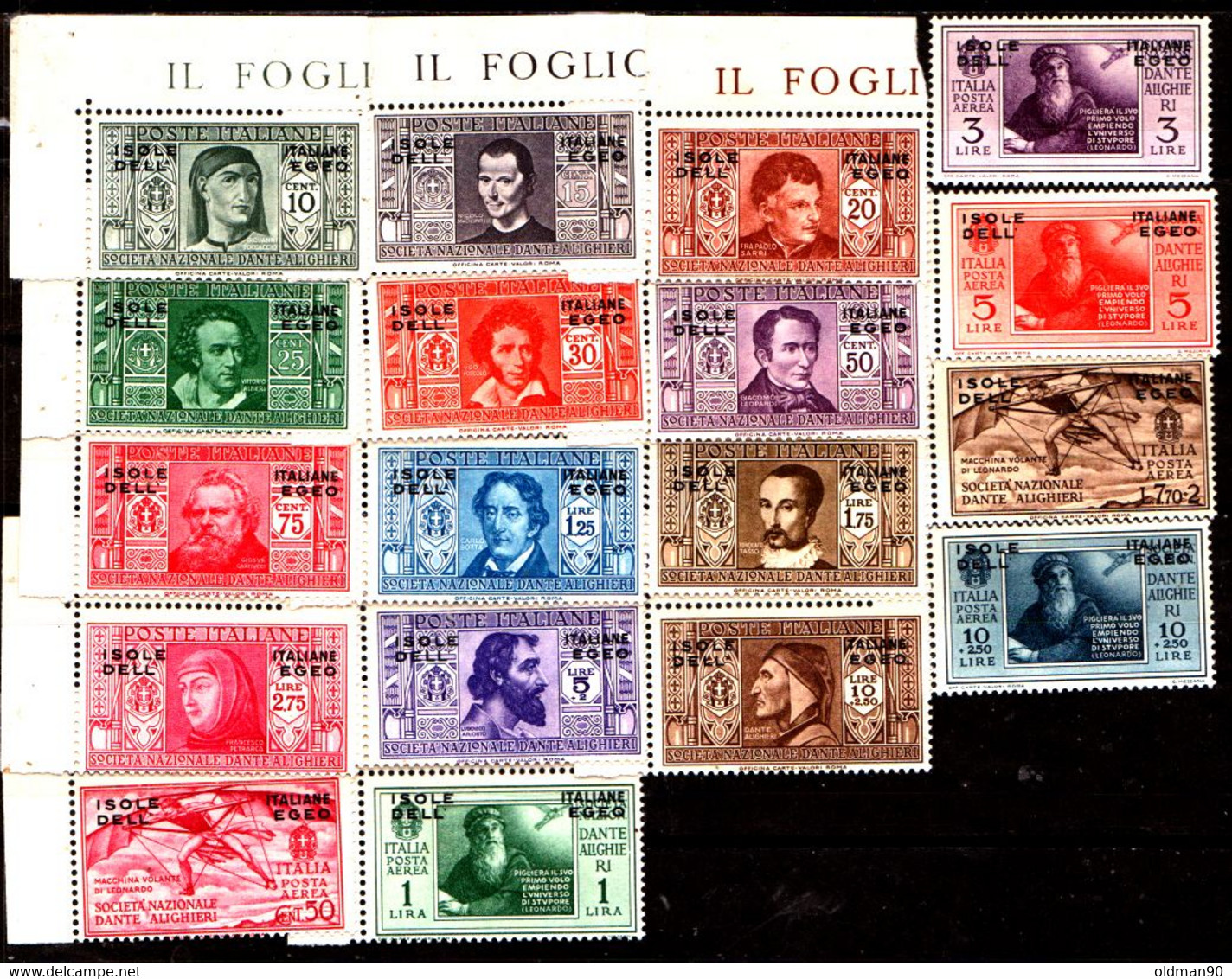 Egeo-OS-230- Original Issued In 1932 (++) MNH - Quality In Your Opinion. - Castelrosso