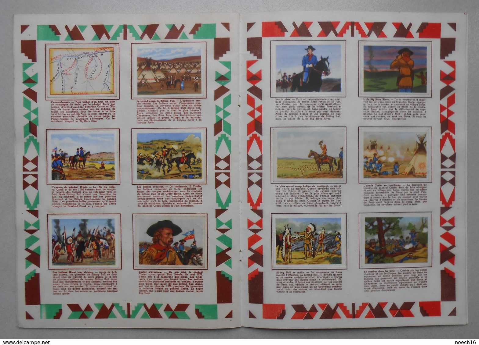 Album Chromos/ Chocolat Martougin Anvers/ Sitting Bull/ Complet - Albums & Catalogues