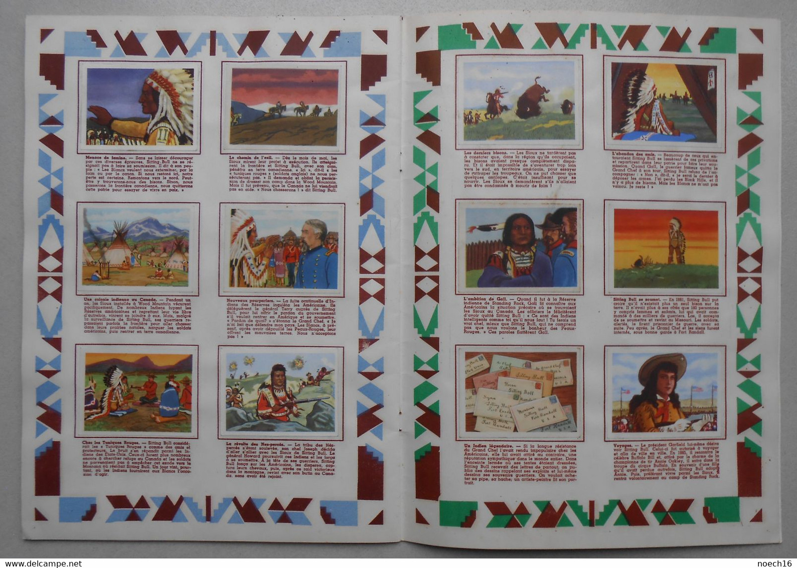 Album Chromos/ Chocolat Martougin Anvers/ Sitting Bull/ Complet - Albums & Catalogues