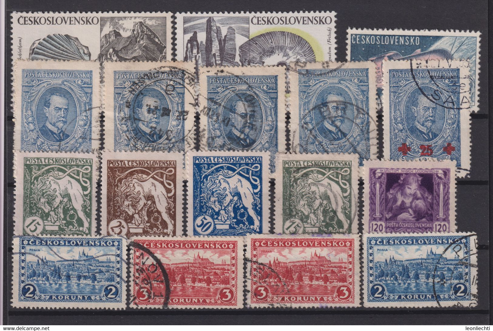 Tschechoslowakei Lot ° Briefmarken Gestempelt /  Stamps Stamped /  Timbres Oblitérés - Collections, Lots & Séries