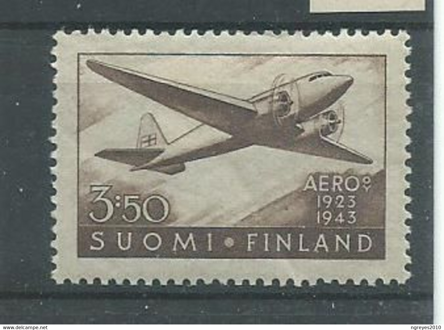 220042703  FINLANDIA.  YVERT  AEREO  Nº  2  */MH - Unused Stamps