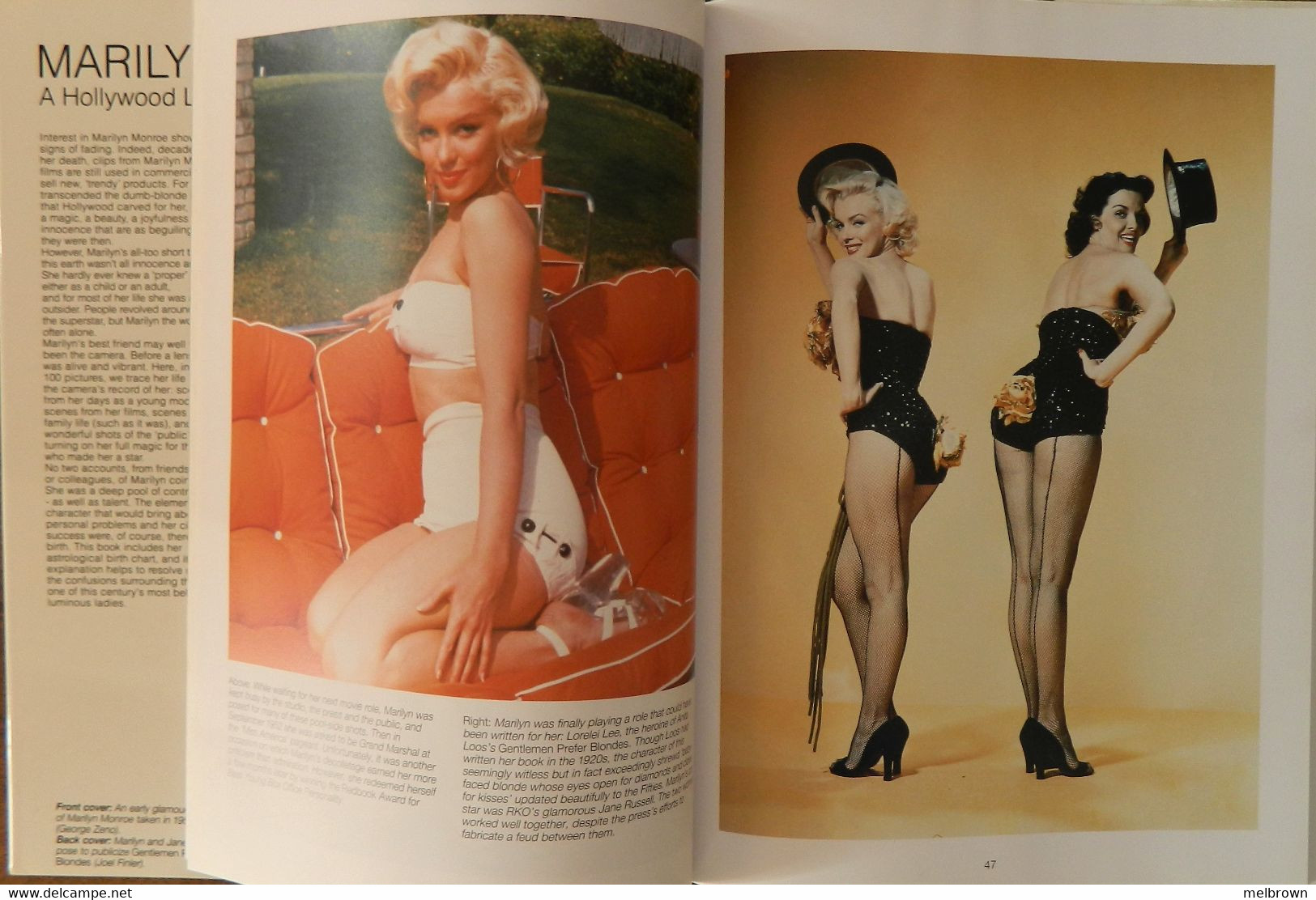 MARILYN - A HOLLYWOOD LIFE By ANN LLOYD - Collectible Souvenir Book - 1950-Maintenant