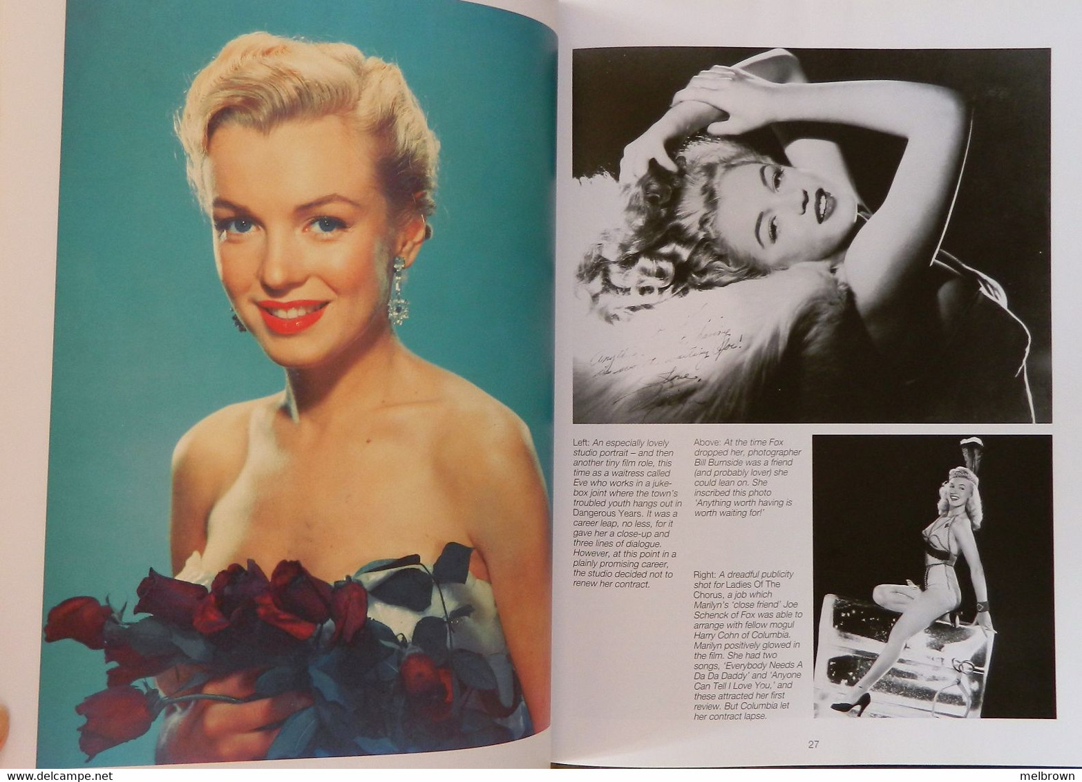 MARILYN - A HOLLYWOOD LIFE By ANN LLOYD - Collectible Souvenir Book - 1950-Heute