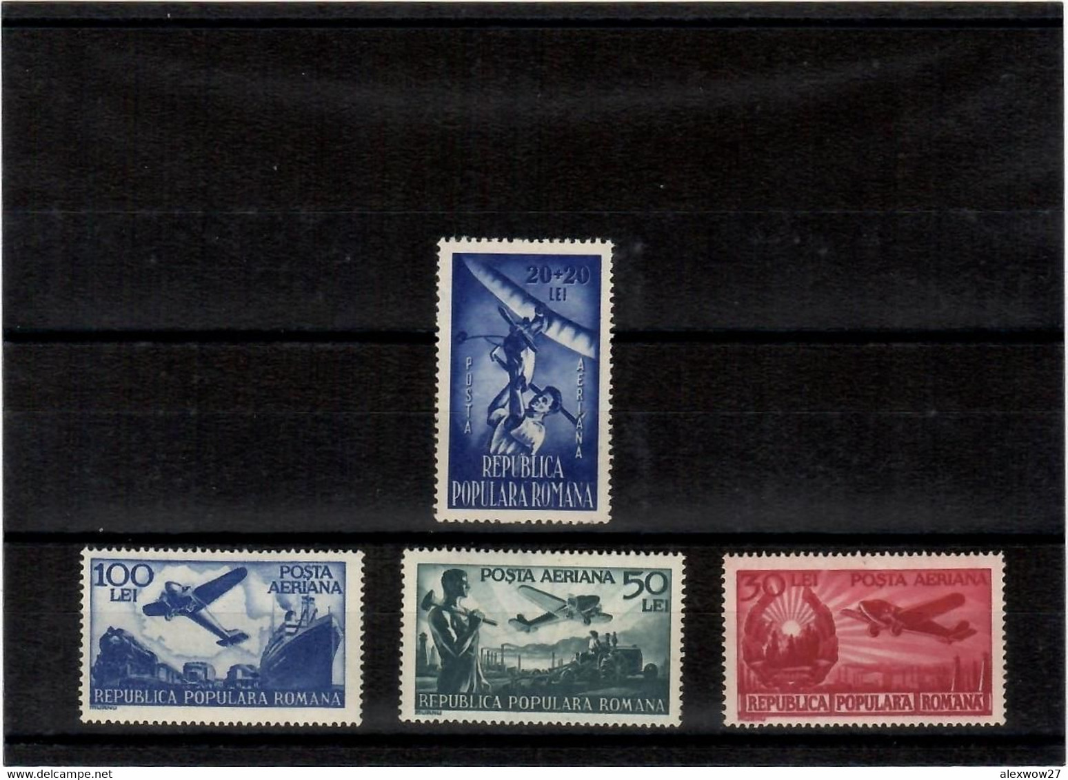 Romania 1948 Posta Aerea **MNH / VF - Unused Stamps