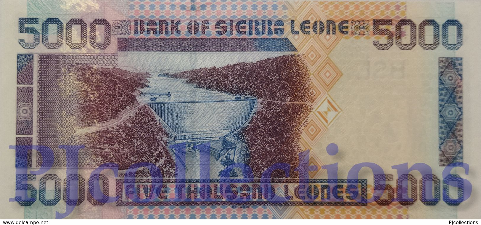 SIERRA LEONE 5000 LEONES 2003 PICK 27b UNC - Sierra Leone