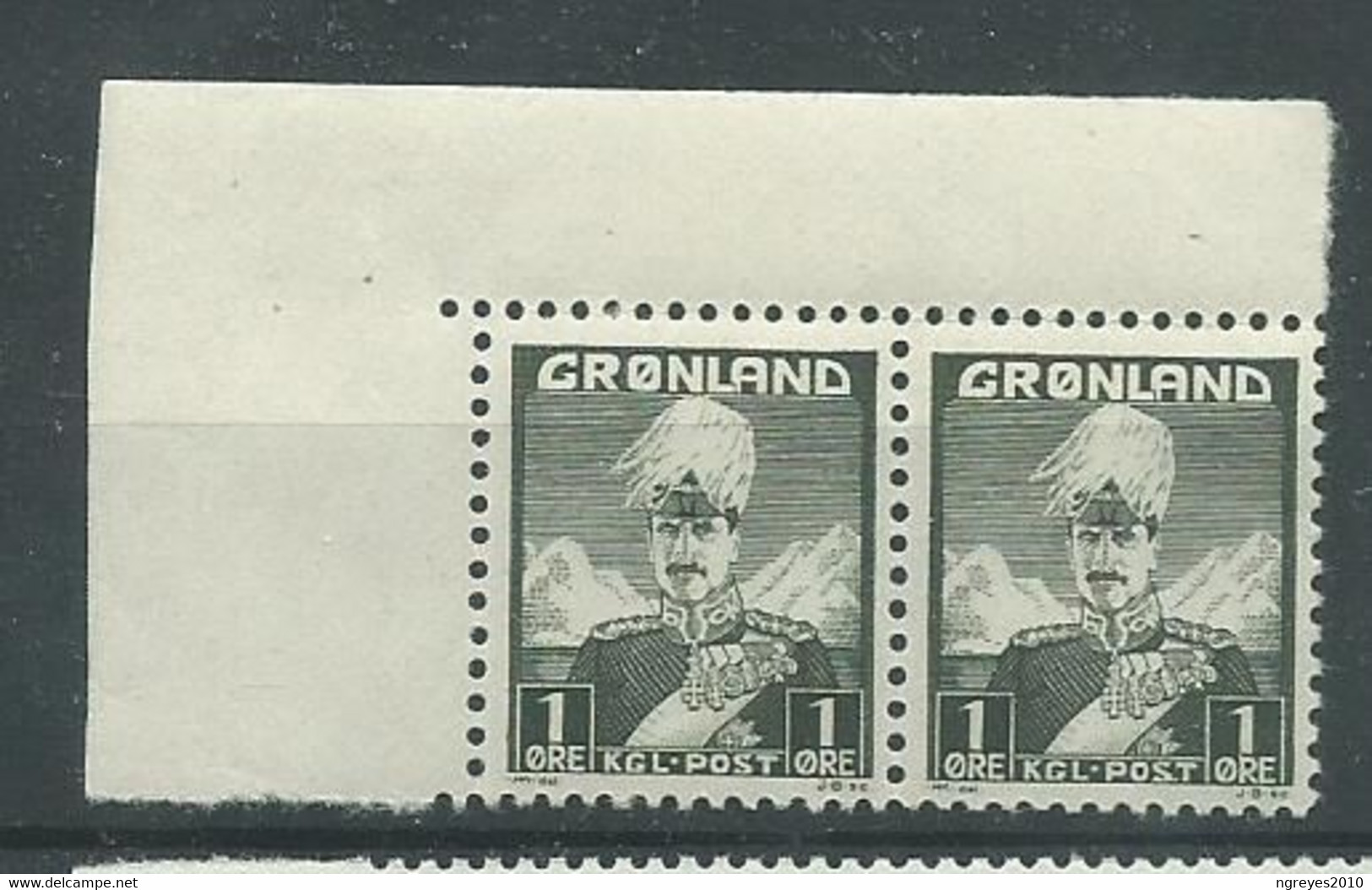 220042712  GROENLANDIA.  YVERT  Nº  1  **/MNH - Unused Stamps