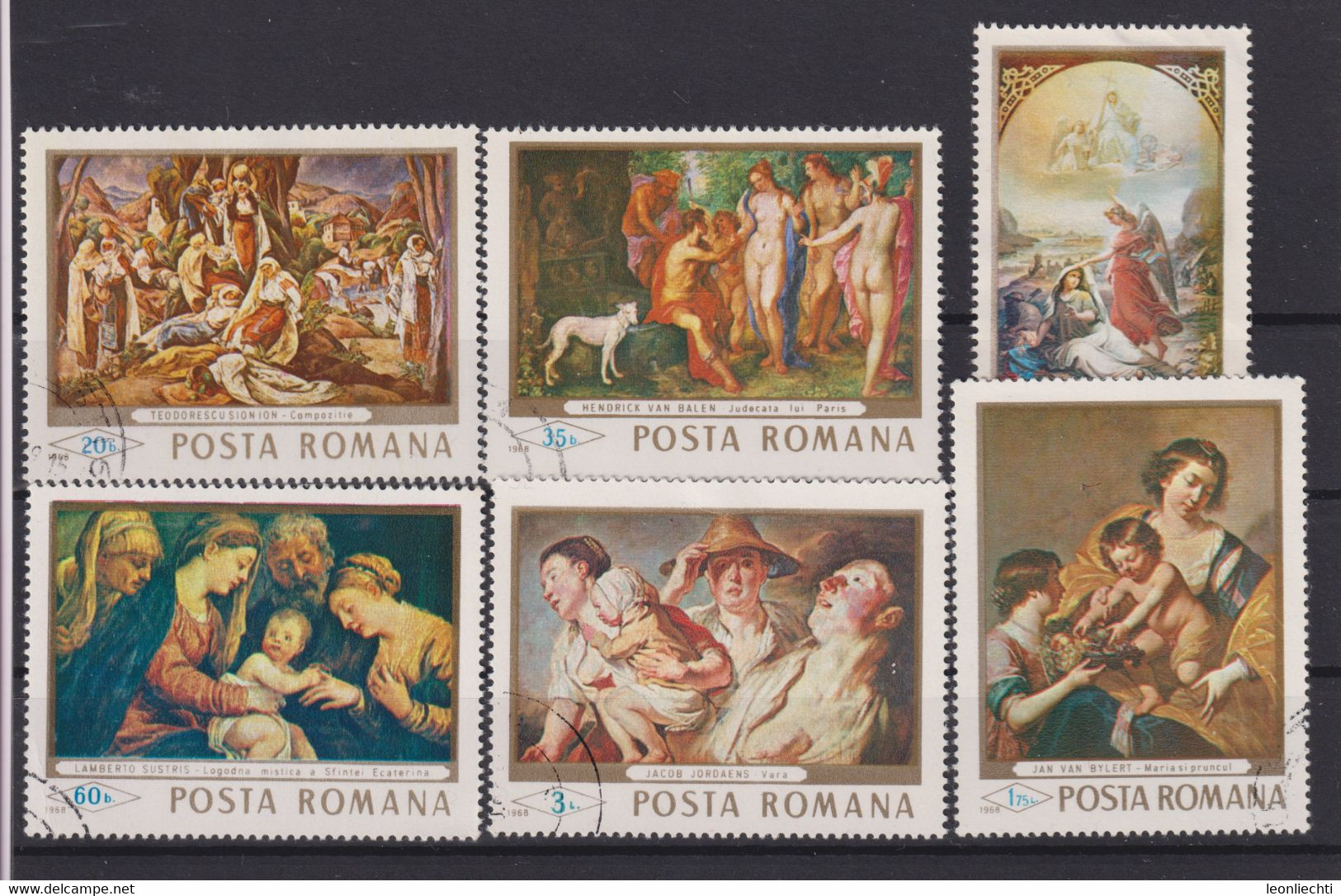 Rumänien Lot ° Briefmarken Gestempelt /  Stamps Stamped /  Timbres Oblitérés - Lotes & Colecciones