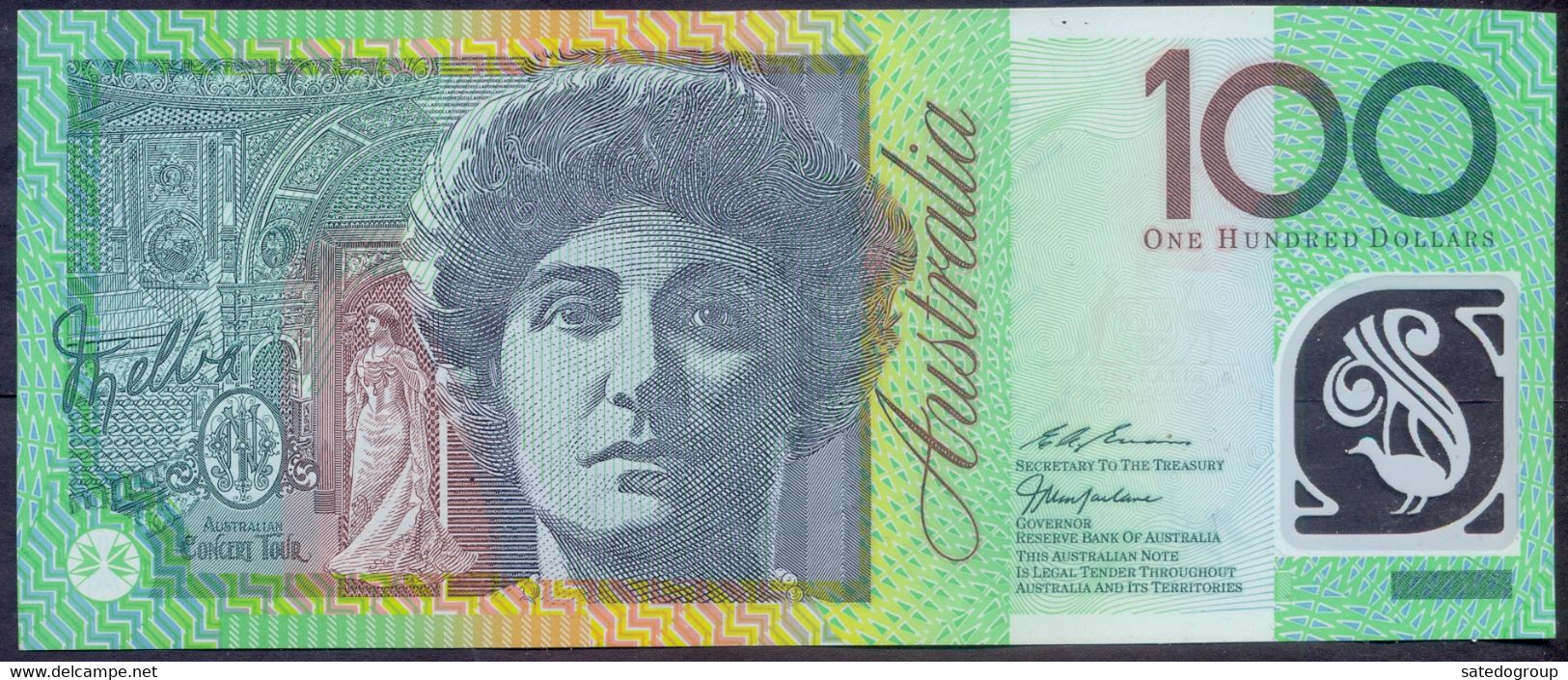 Australia 100 Dollars 1999 UNC P- 55b - 2005-... (polymer Notes)