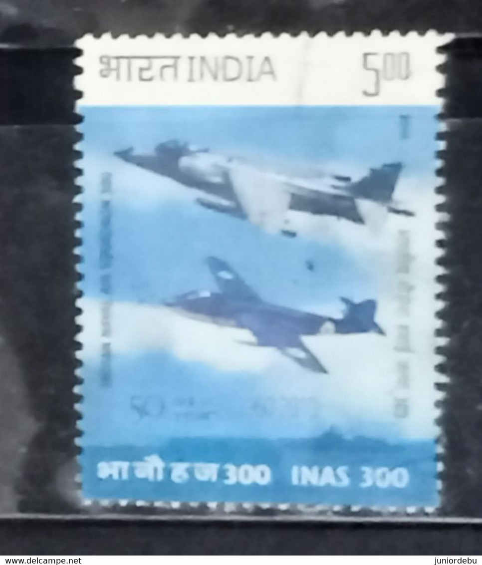 India - 2010 -  50 Years Of Indian Naval Air Squadron -  Used. Condition As Per Scan. - Usati