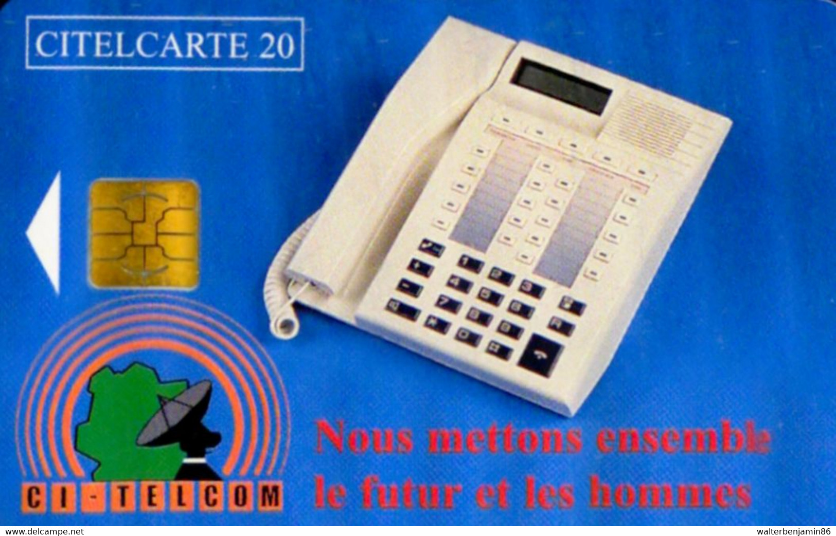 SCHEDA TELEFONICA PHONECARD IVORY COAST TELEPHONE - Côte D'Ivoire