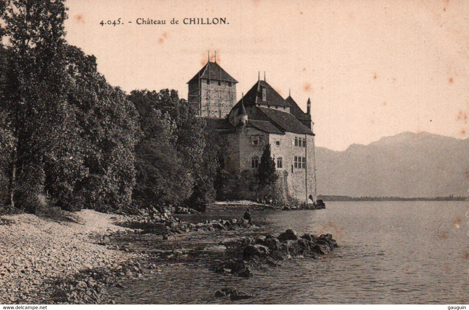 CPA - CHÂTEAU De CHILLON Et La Dent Du Midi  … LOT 5 CP à Saisir - Veytaux