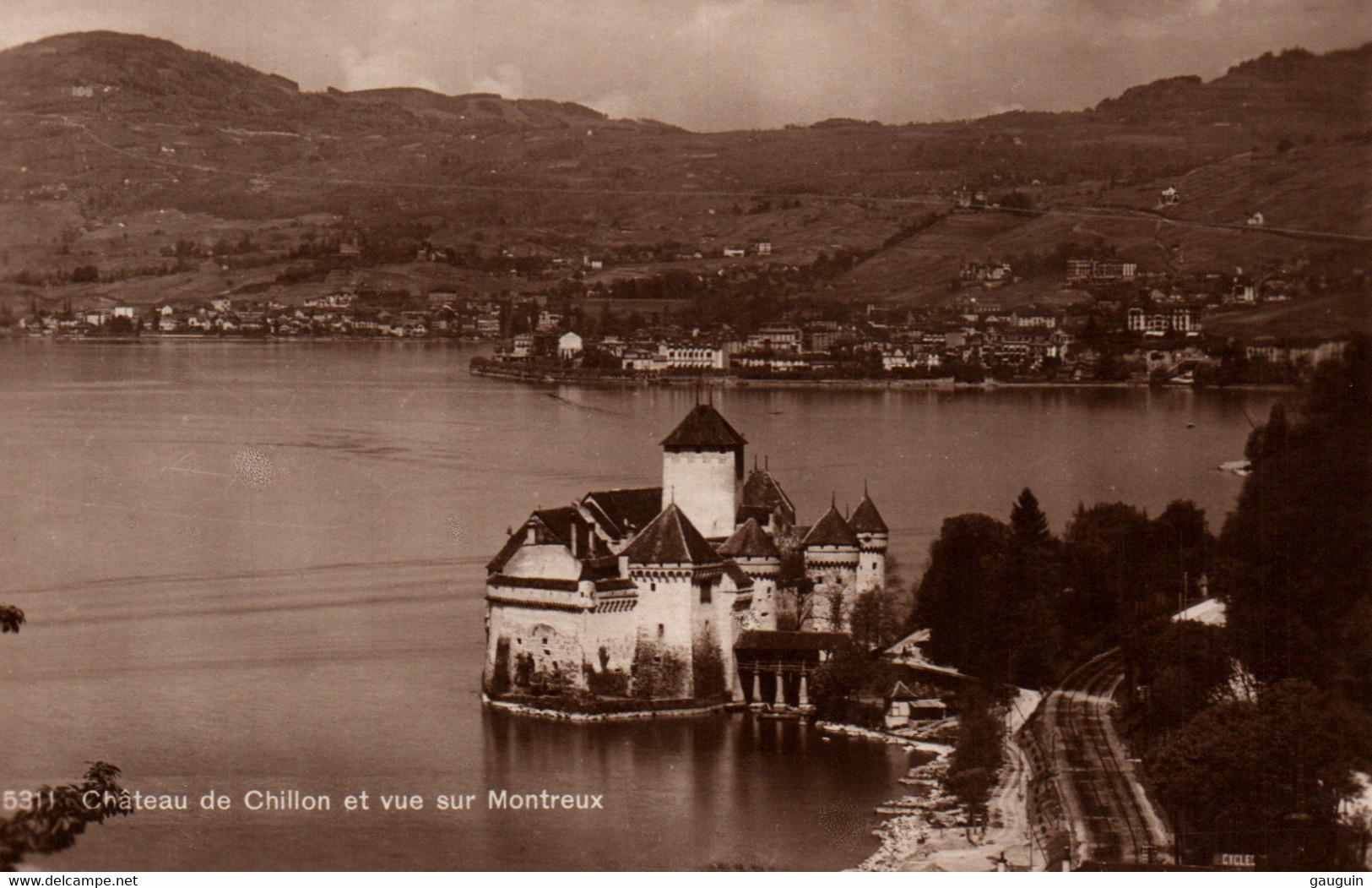 CPA - CHÂTEAU de CHILLON et La Dent du Midi  … LOT 5 CP à saisir