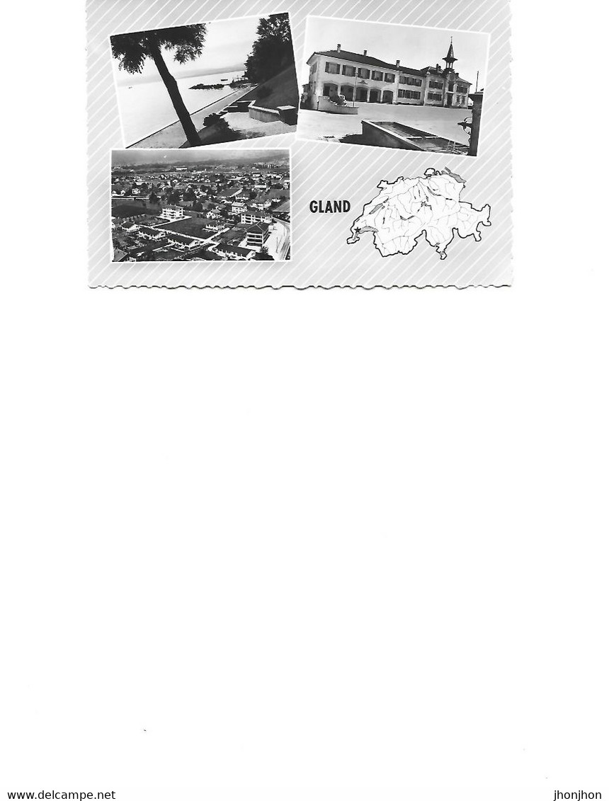Switzerland - Postcard Unused   - Gland -  Collage Of Images - Gland
