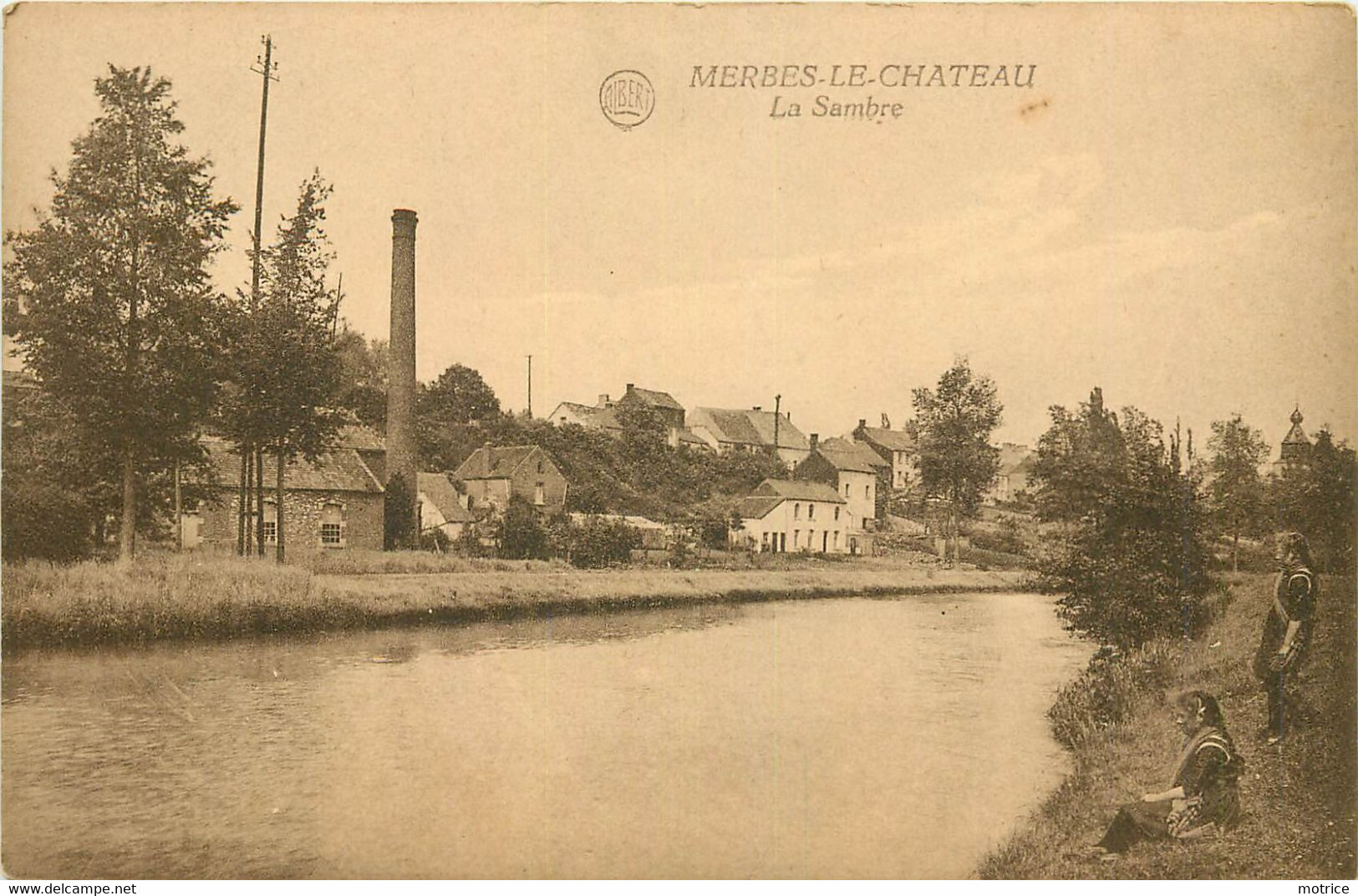 MERBES LE CHATEAU - La Sambre. - Merbes-le-Château