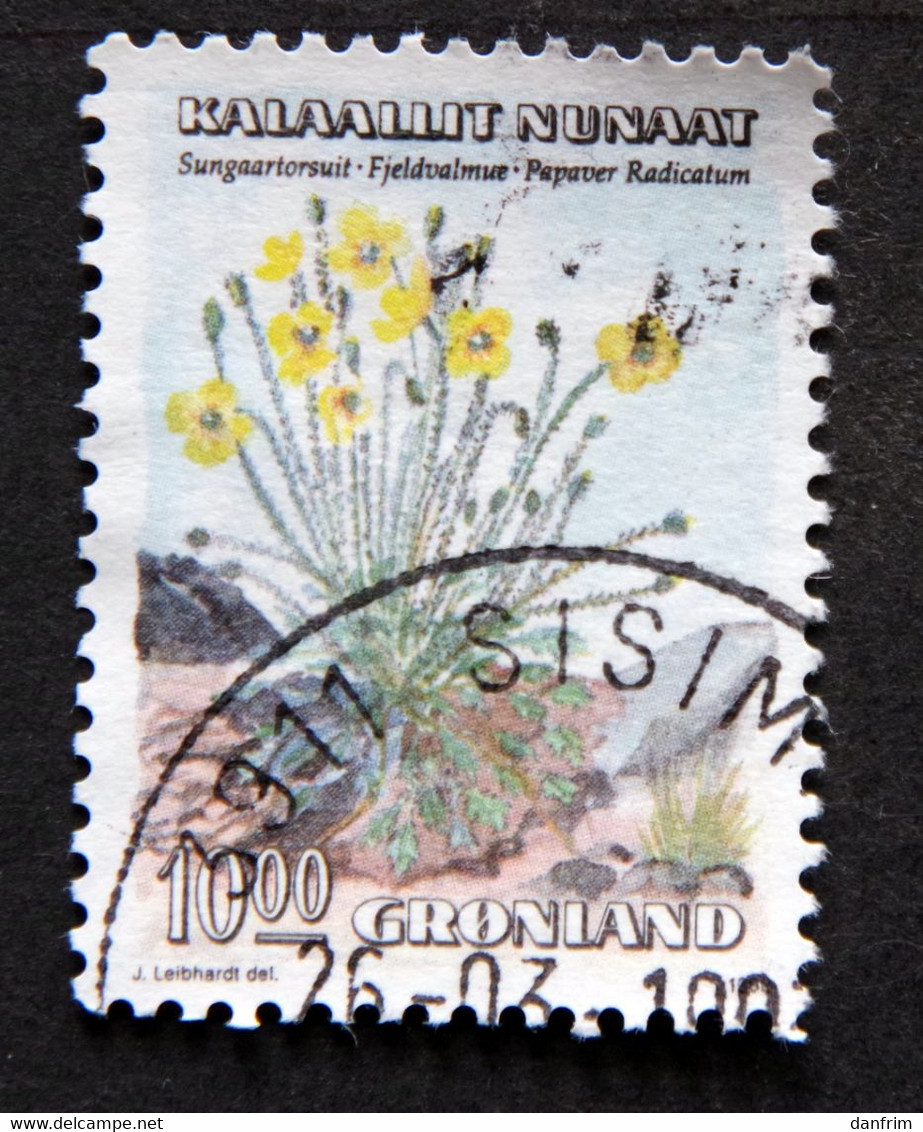 Greenland   1989  Flowers MiNr.198  (O) ( Lot H 748) - Gebruikt