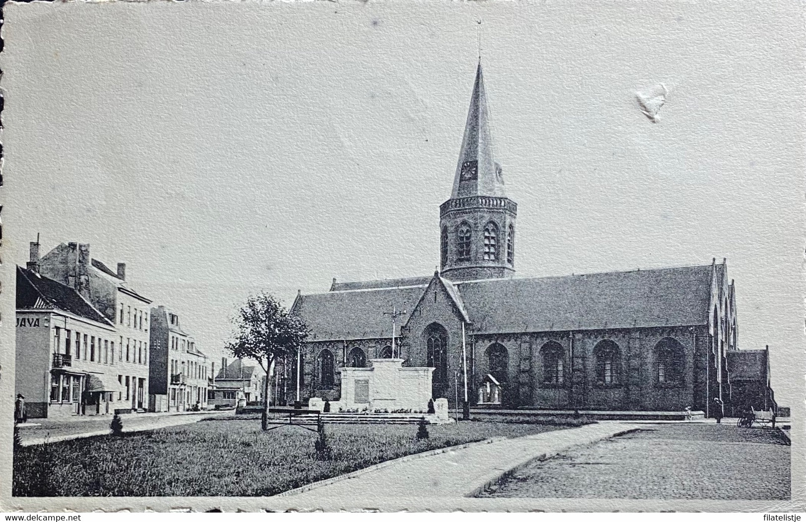 Wenduine Kerk Van De Heilige Kruisverheffing Gelopen 1958 - Wenduine