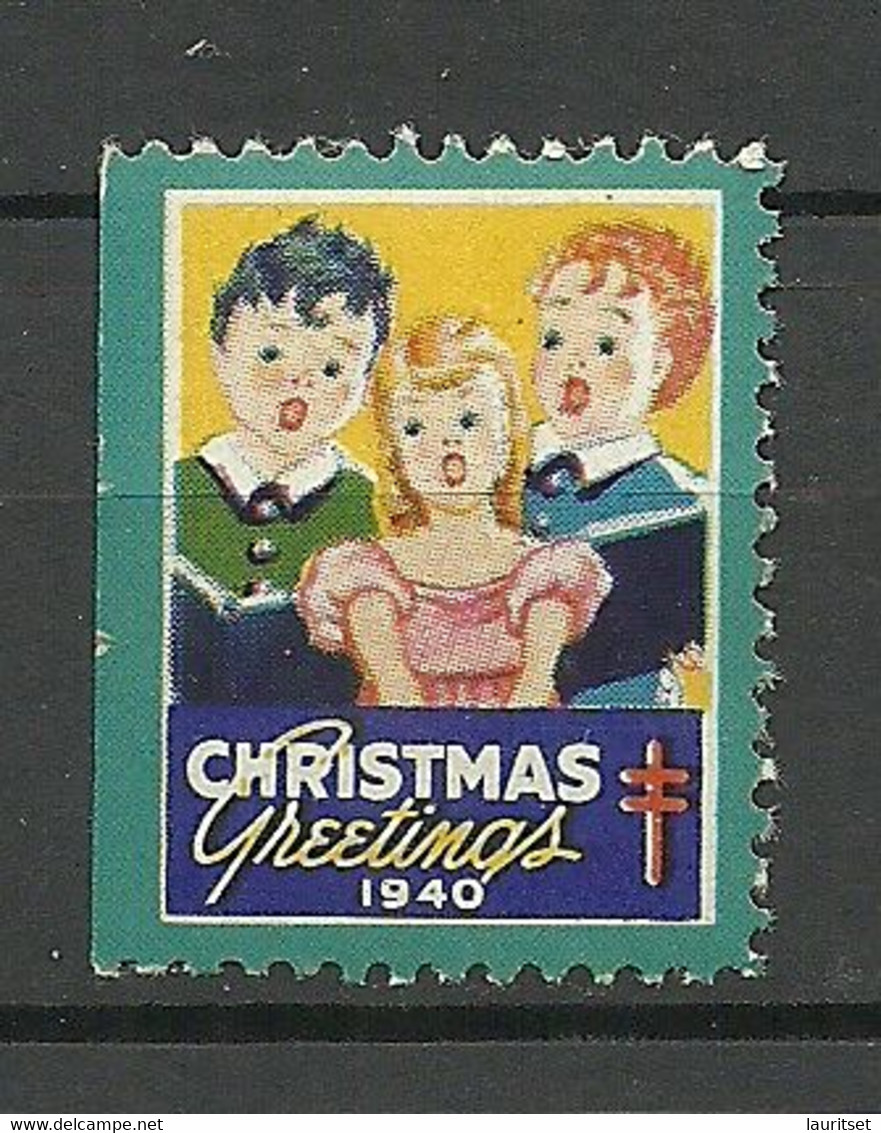 USA Christmas 1940 Weihnachten Tuberculosis MNH - Non Classificati