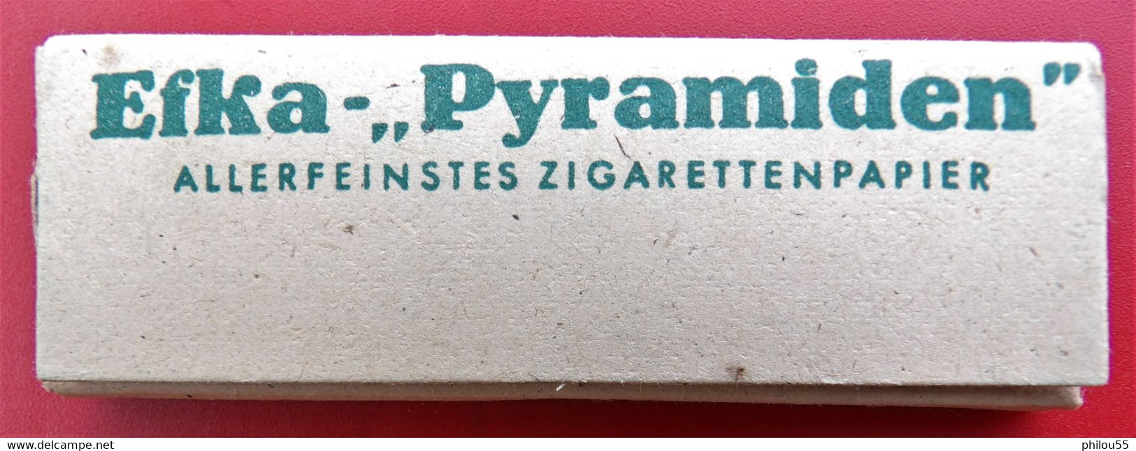 COLLECTION  Carnet De Feuilles A Cigarettes EFKA PYRAMIDEN WW2 - Other & Unclassified