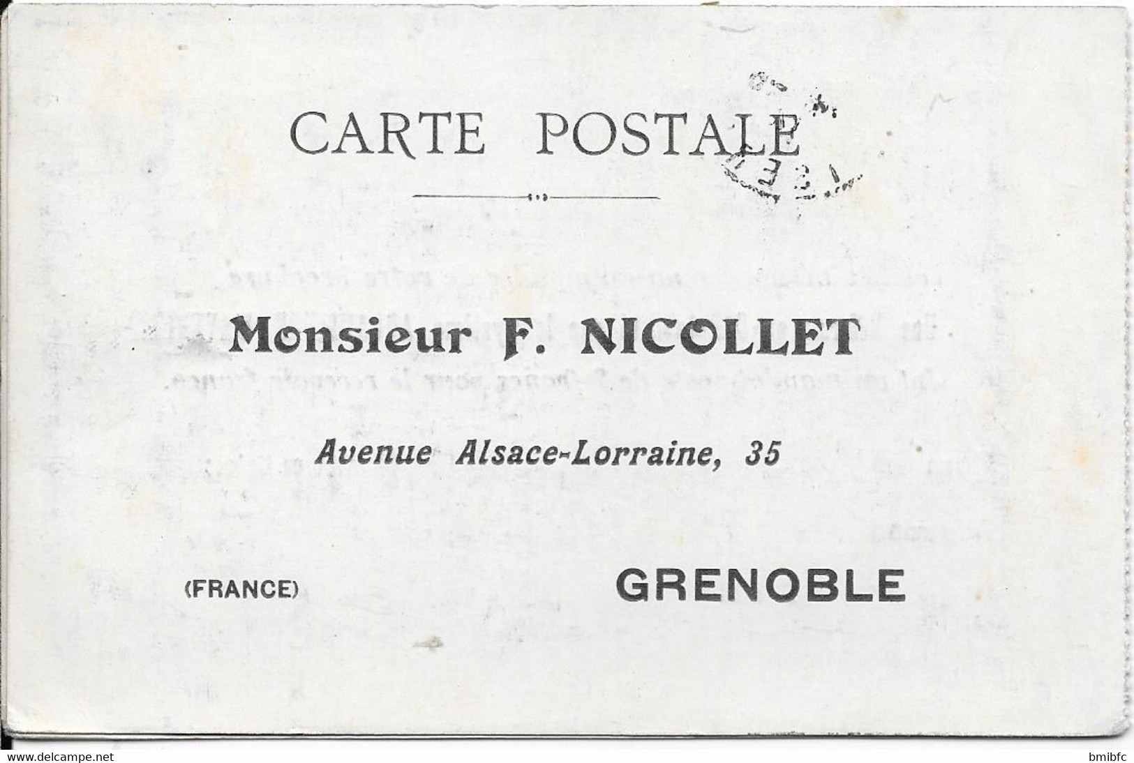 Monsieur F. NICOLLET - GRENOBLE - Pour Connaître Le Moyen De Réduire De Moitié Vos Frais De Bureau - Imprimerie & Papeterie