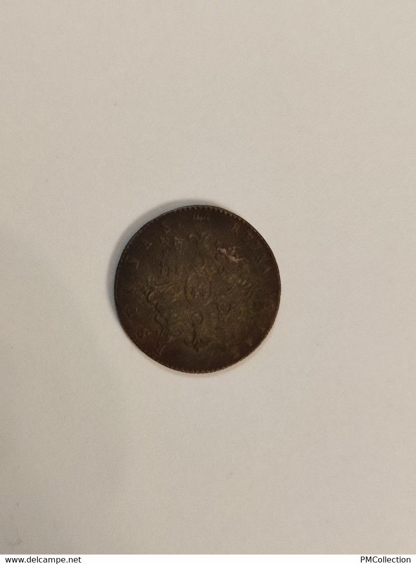 ESPAGNE 2 MARAVEDIS ISABELLE II 1843ES - Monete Provinciali