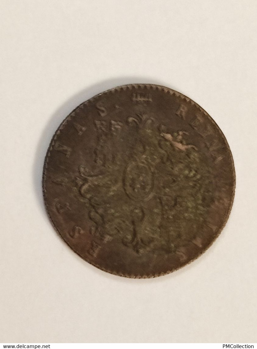 ESPAGNE 2 MARAVEDIS ISABELLE II 1843ES - Provincial Currencies