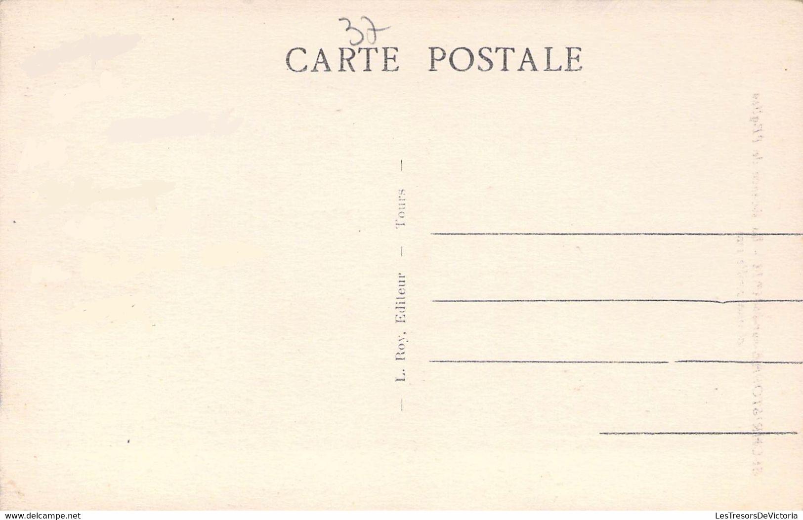 CPA France - Indre Et Loire - St Christophe Sur Le Nais - La Rosace De L'Eglise Et Une Vieille Rue - L. Roy Editeur - Other & Unclassified