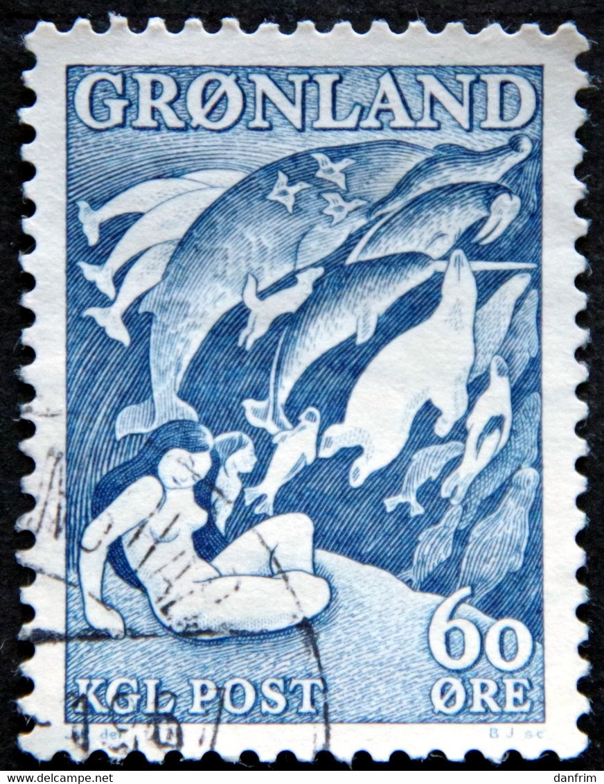 Greenland 1957  Legend.  MiNr.39  ( Lot H 774 ) - Used Stamps