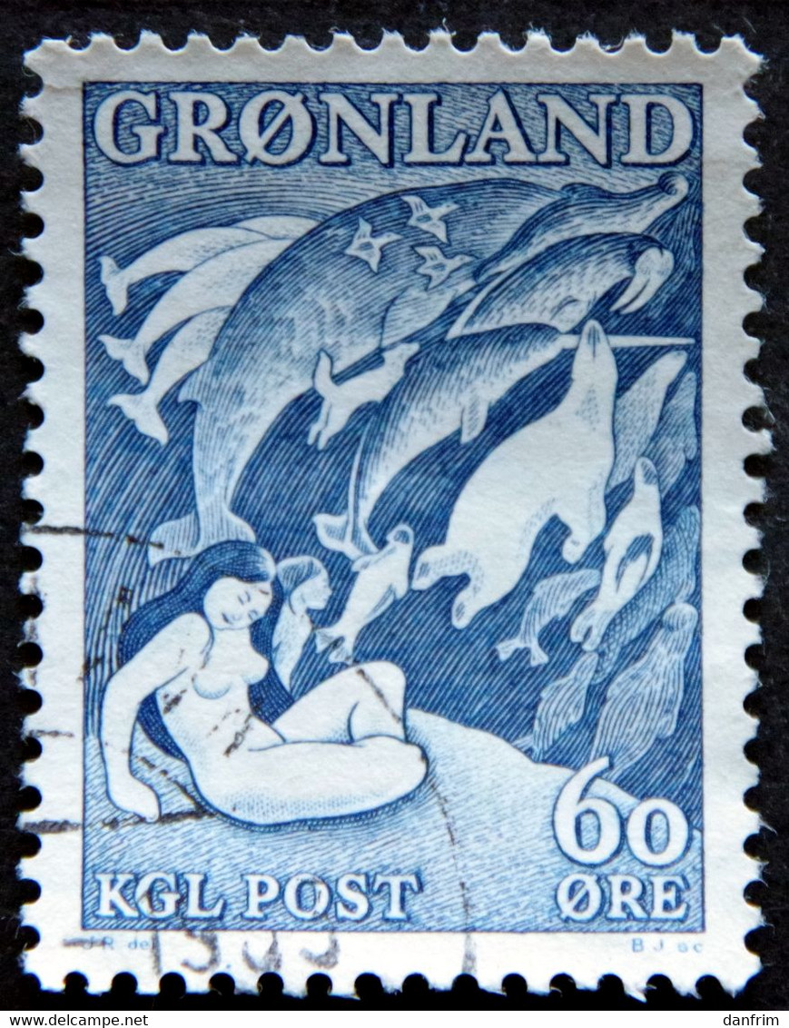 Greenland 1957  Legend.  MiNr.39  ( Lot H 777 ) - Usados