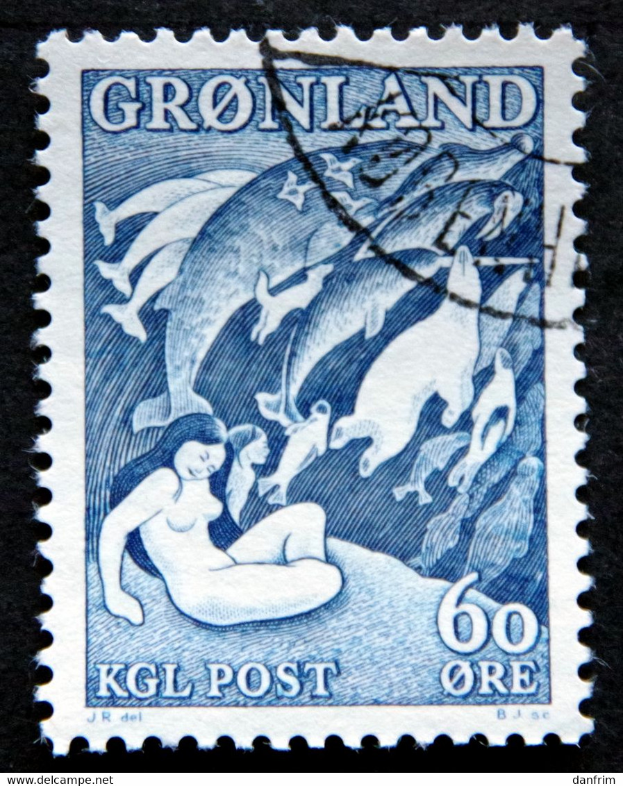 Greenland 1957  Legend.  MiNr.39  ( Lot H 779 ) - Gebraucht