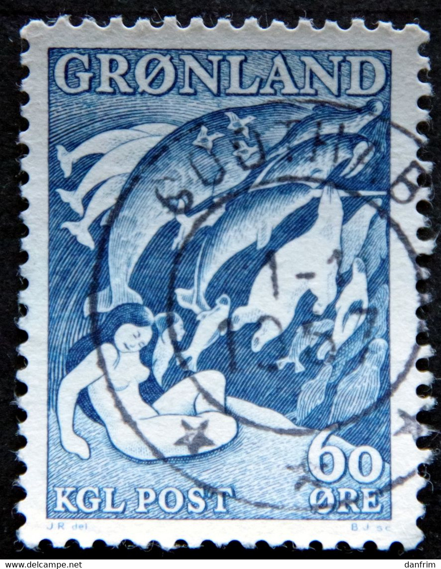 Greenland 1957  Legend.  MiNr.39  ( Lot H 781 ) - Oblitérés