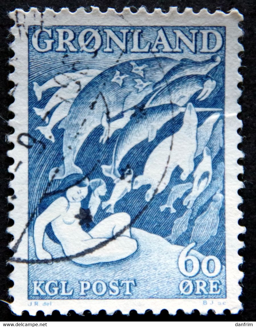 Greenland 1957  Legend.  MiNr.39  ( Lot H 783 ) - Oblitérés