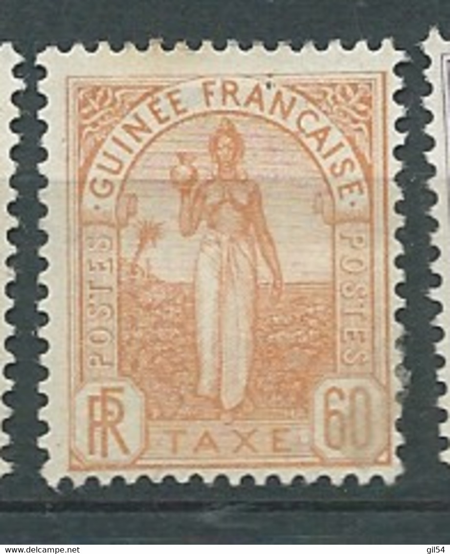 Guinée Française  - Taxe - Yvert N° 6 Oblitéré  -  AE 17738 - Other & Unclassified