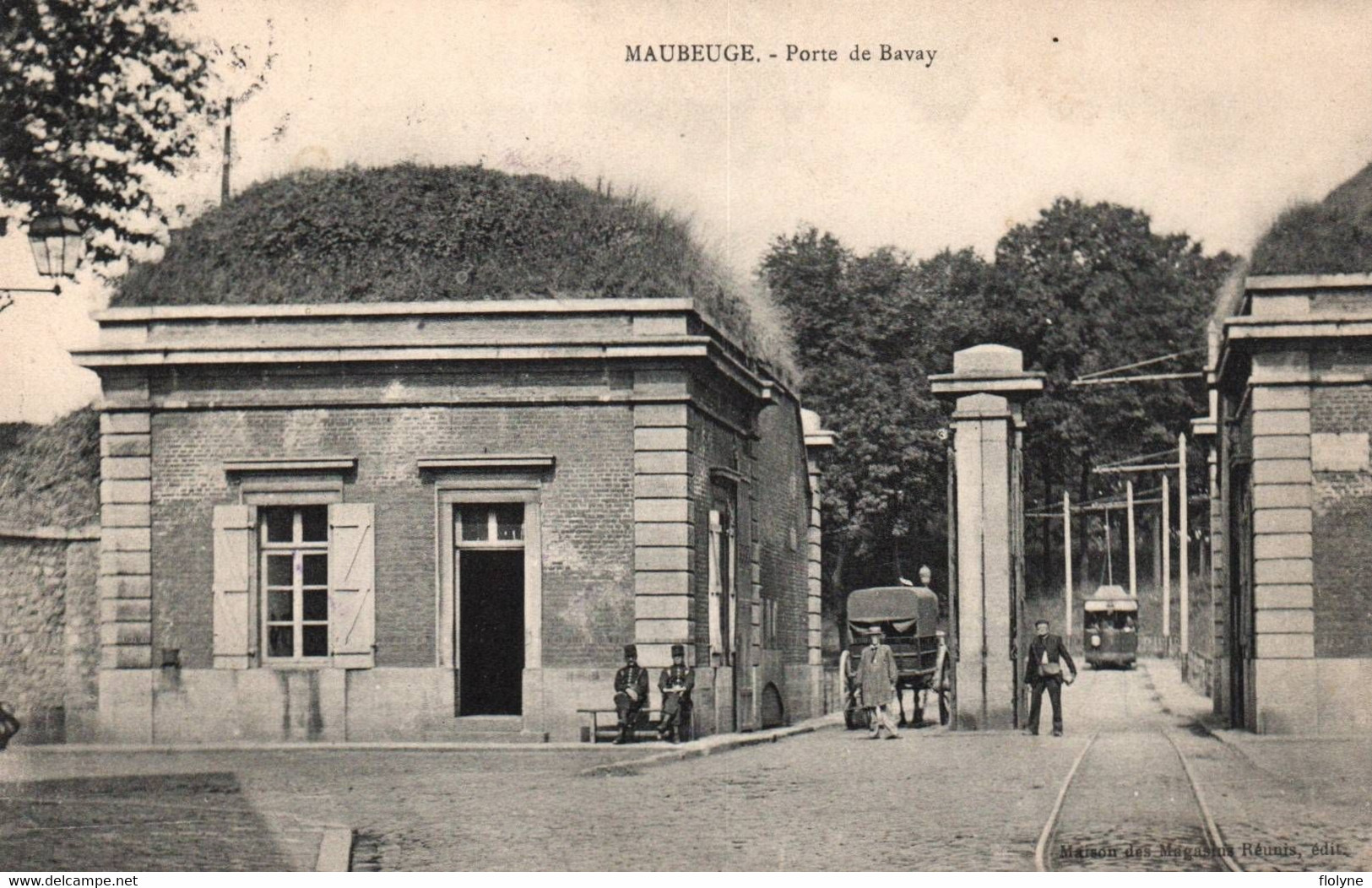 Maubeuge - La Porte De Bavay - Tram Tramway - Maubeuge