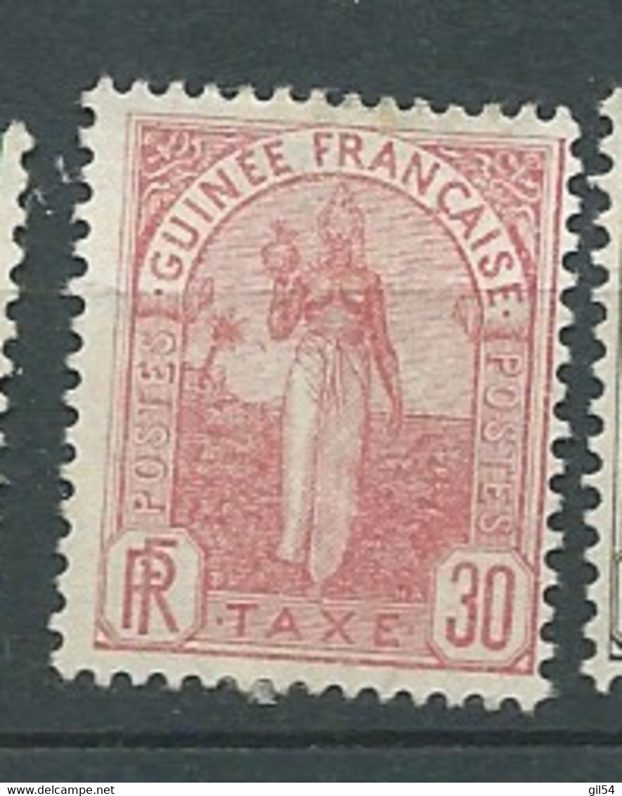 Guinée Française  - Taxe - Yvert N° 4 Oblitéré  -  AE 17736 - Andere & Zonder Classificatie