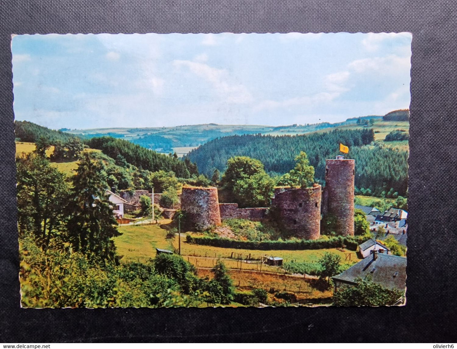 CP BELGIQUE BELGIE (V1503) BURG REULAND (2 Vues) Le Château Fort - Flamme St Vith - Burg-Reuland