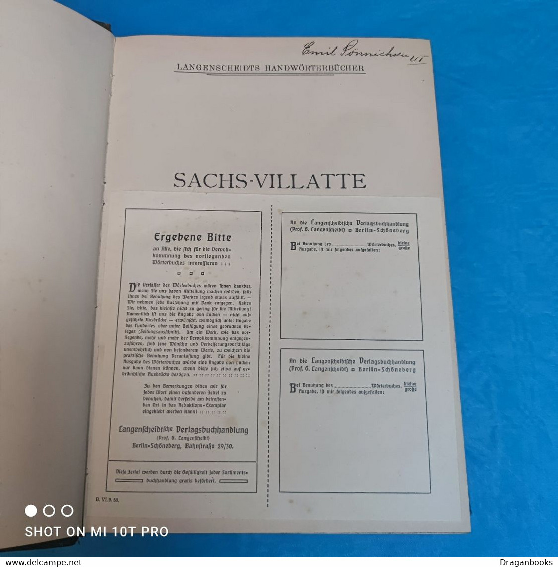 Langenscheidts Sachs-Villatte - Wörterbücher 