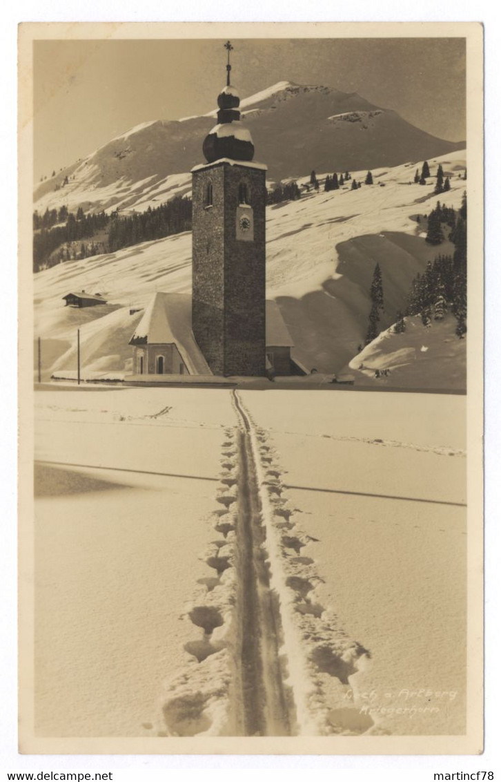 Österreich Lech A. Arlberg Kriegerhorn Voralberg Kirche - Lech