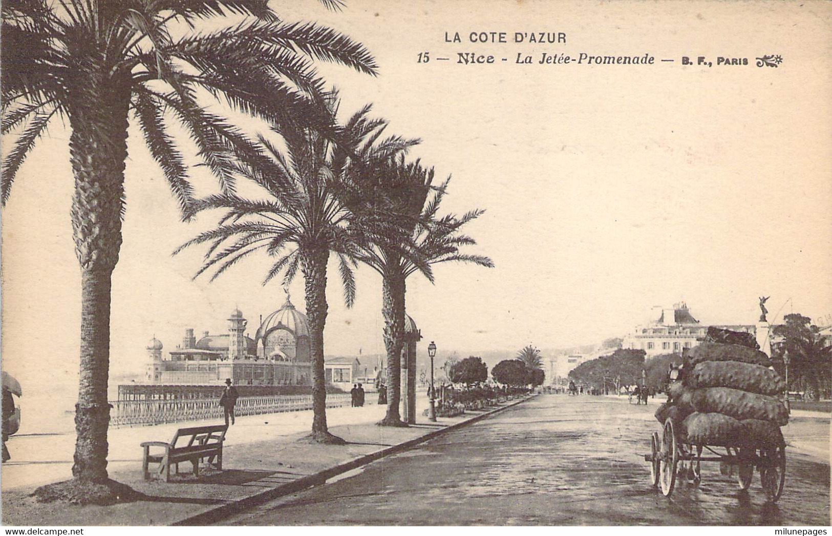 06 Alpes Maritimes Lot 2 Cartes De La Jetée Promenade De Nice Construite En 1891 Sur Pilotis - Lotes Y Colecciones