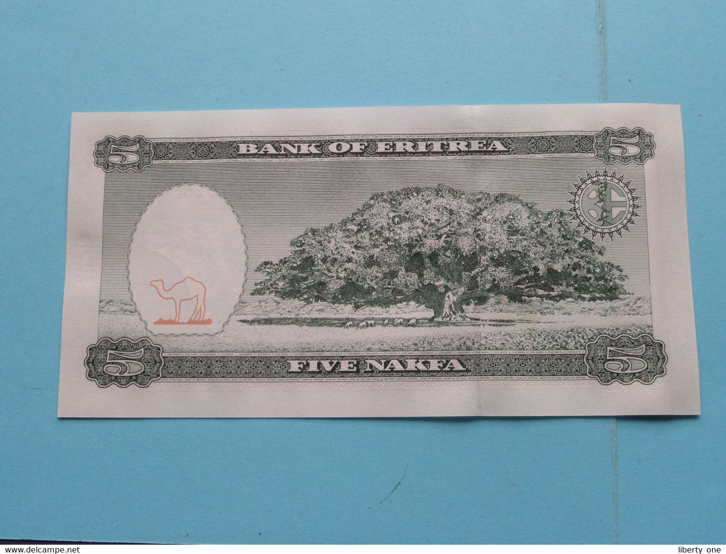 FIVE (5) NAKFA - 1997 > State Of ERITREA ( For Grade, Please See Photo ) UNC ! - Erythrée