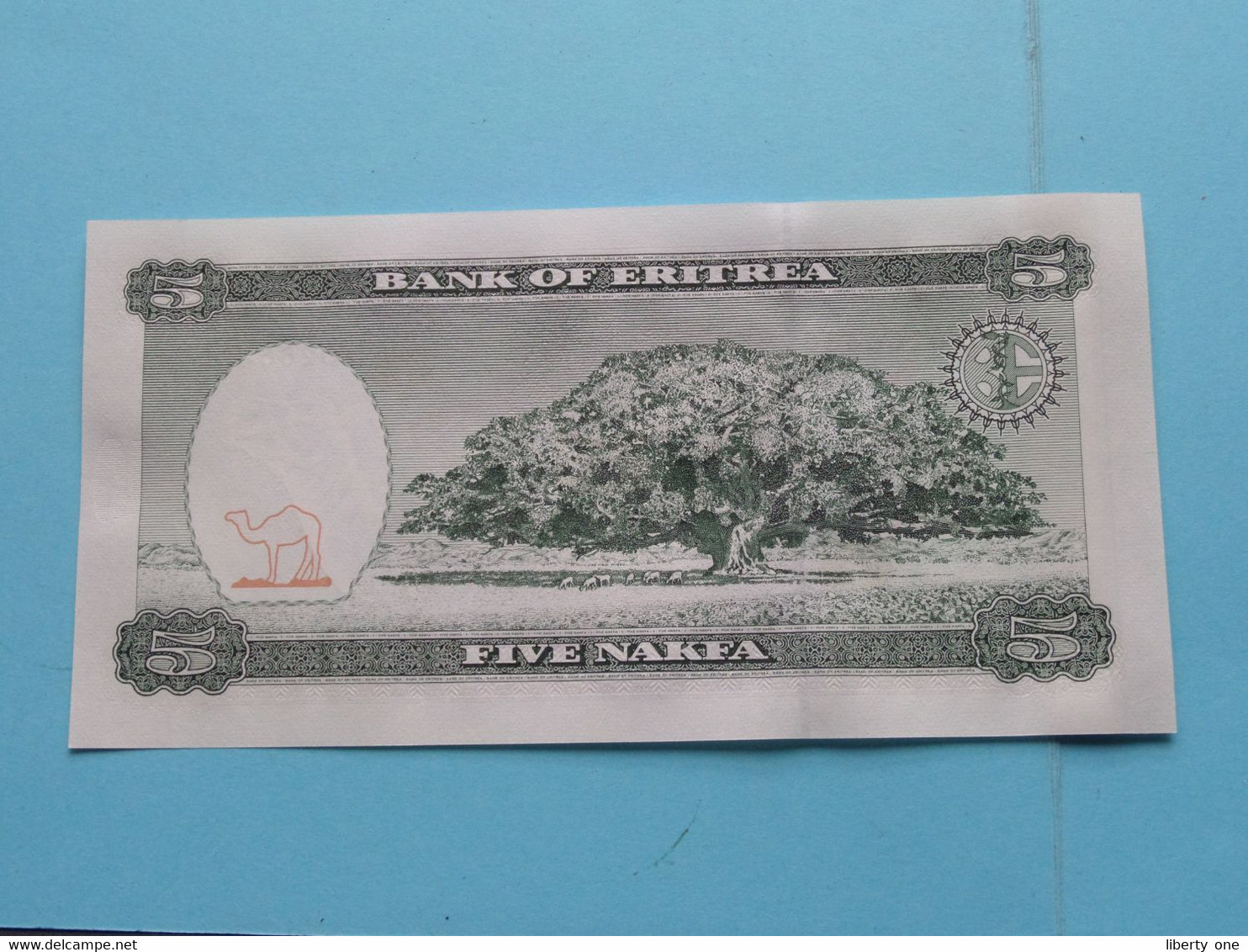 FIVE (5) NAKFA - 1997 > State Of ERITREA ( For Grade, Please See Photo ) UNC ! - Erythrée