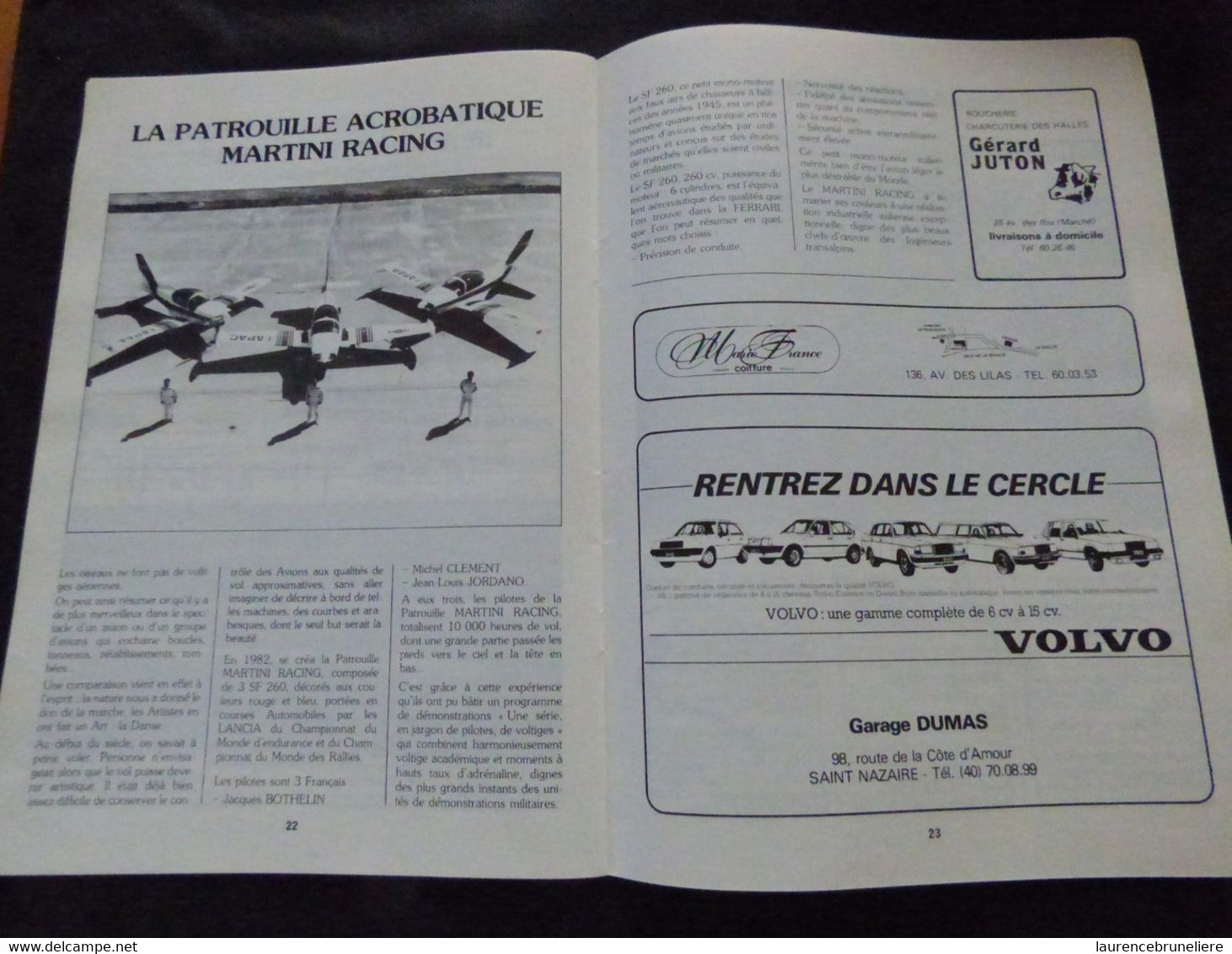 LIVRET MEETING AERIEN AERODROME DE LA BAULE CINQUANTENAIRE LA BAULE-PORNICHET-LE POULIGUEN 12 JUIN 1983 + INVITATION - Historical Documents