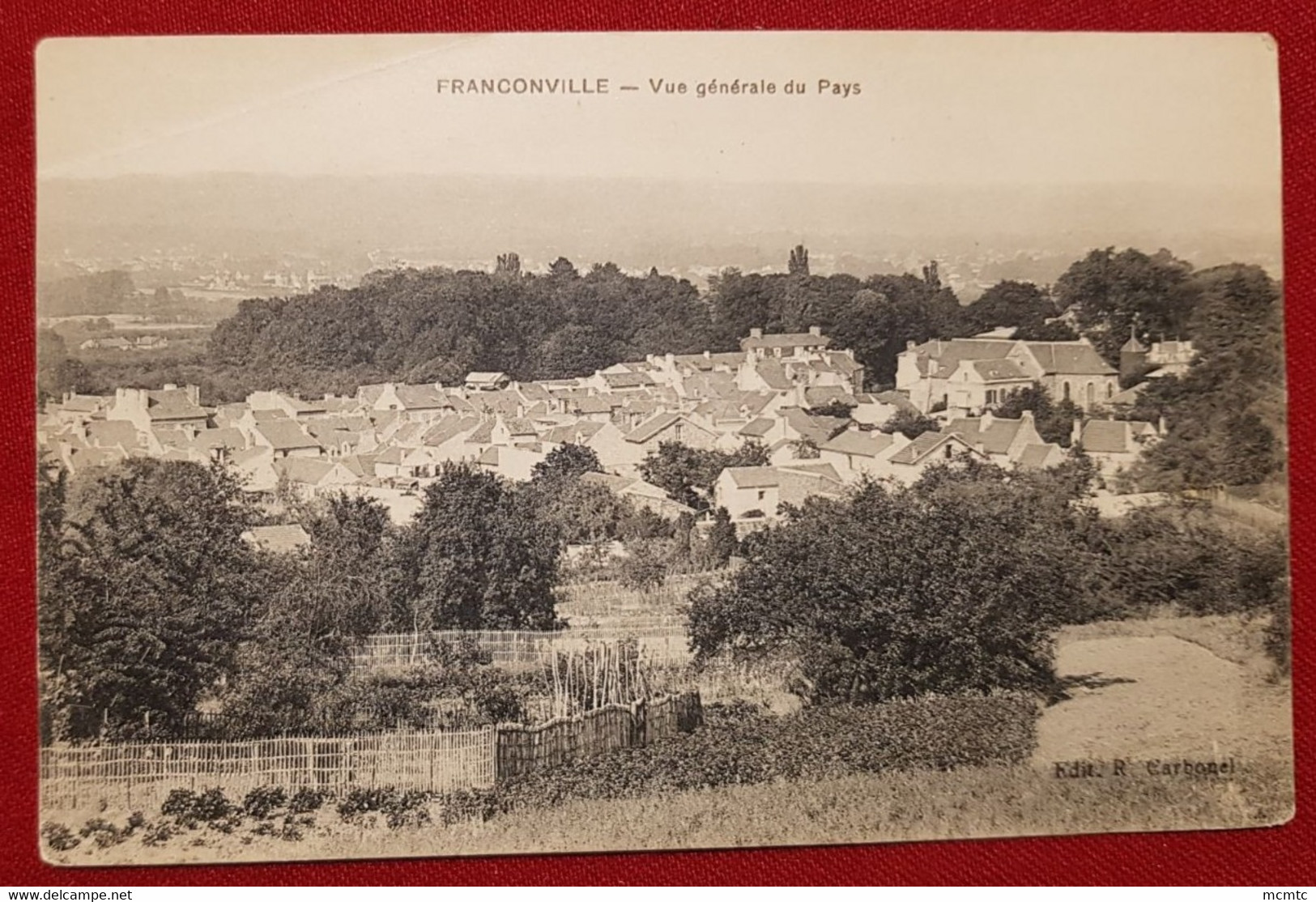 CPA -  Franconville - Vue Générale Du Pays - Franconville