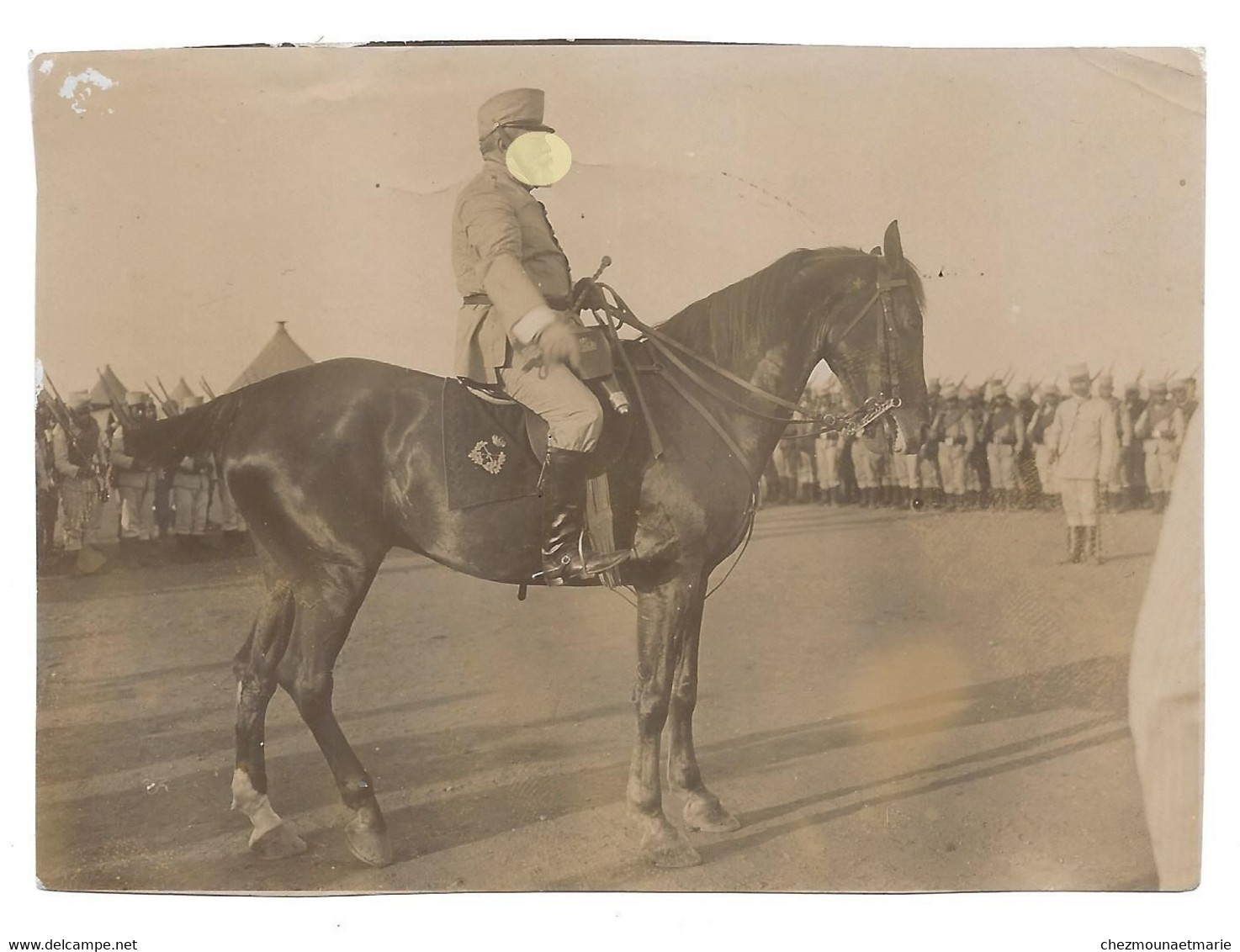 ESPAGNE 1909 MELILLA GENERAL ESPAGNOL JOSE MARINA VEGA MINISTRE DE LA GUERRE SENATEUR - PHOTO 11*8 CM - Guerre, Militaire