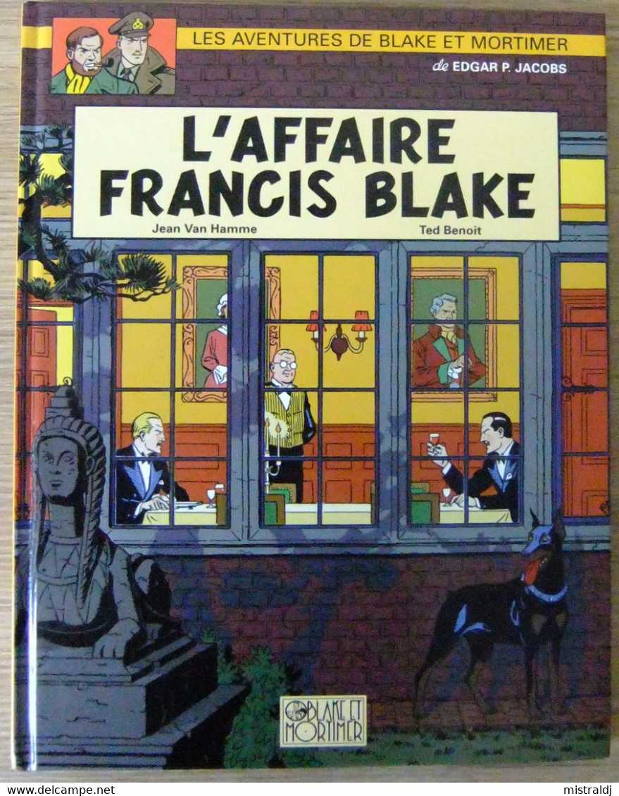 Blake Et Mortimer N°13-L'Affaire Francis Blake, Premier Tirage, 1996 - Jacobs E.P.