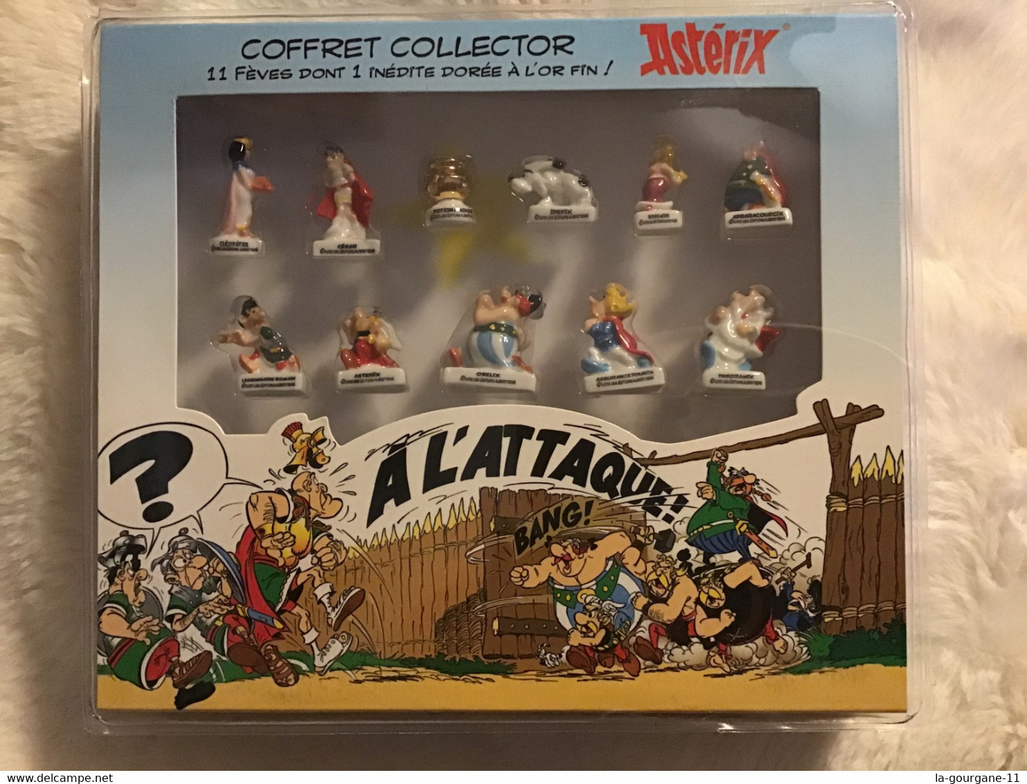 Rare Coffret Collector ASTÉRIX & OBÉLIX  Série 11 Fèves Neuves En Avant Les Gaulois 2023 - Fumetti