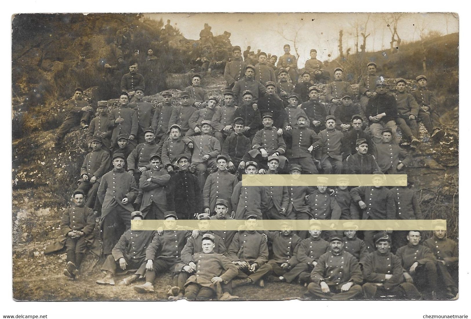 TERRIS DOMINIQUE CATALAN NE A CLAIRA 122E REGIMENT MORT POUR LA FRANCE - CARTE PHOTO - Guerre 1914-18