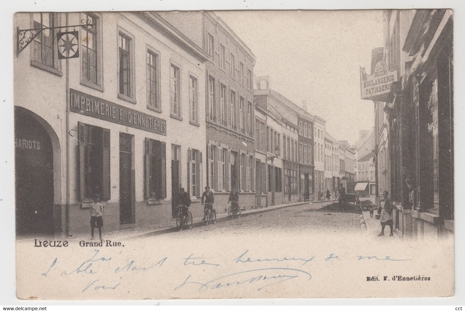 Leuze   Grand'Rue   Edit F D'Ennetières - Leuze-en-Hainaut