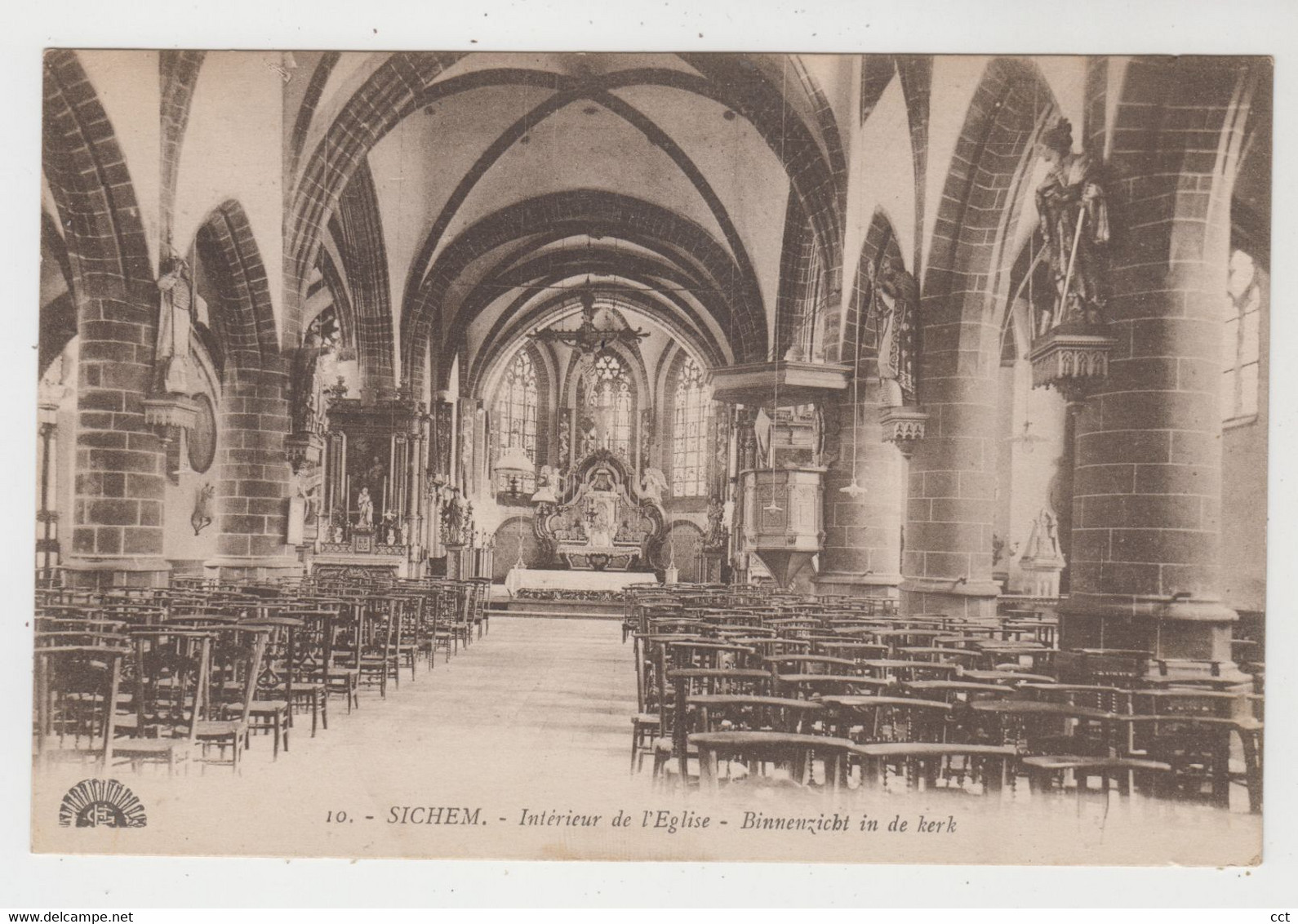 Sichem  Zichem  Intérieur De L'Eglise   Binnenzicht In De Kerk - Scherpenheuvel-Zichem